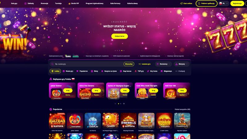 Slotoro Casino automaty